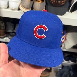 Chicago Cubs Blue Fitted Hat 7 3/8